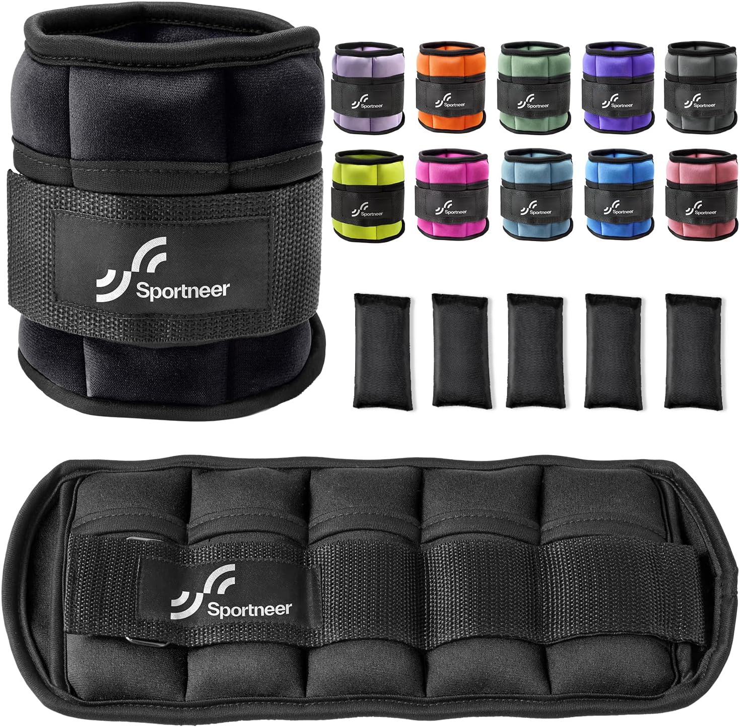 Adjustable ankle weights